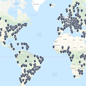 Internet Exchange Map 